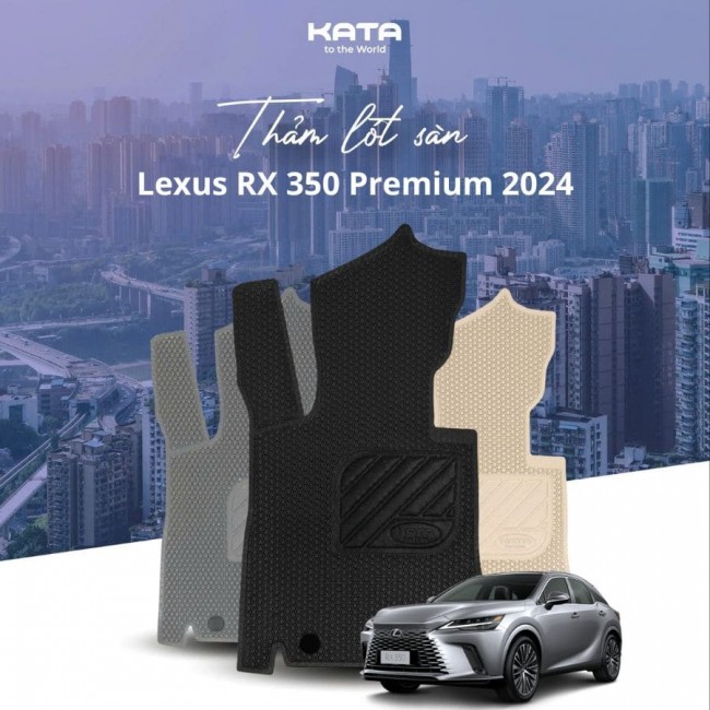 Thảm Lót Sàn Ô Tô Lexus RX 350 Premium 2024